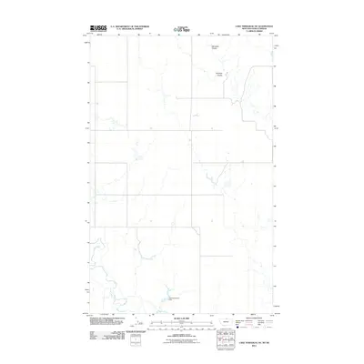2011 Map of Lake Thibadeau NE, 2011 Print