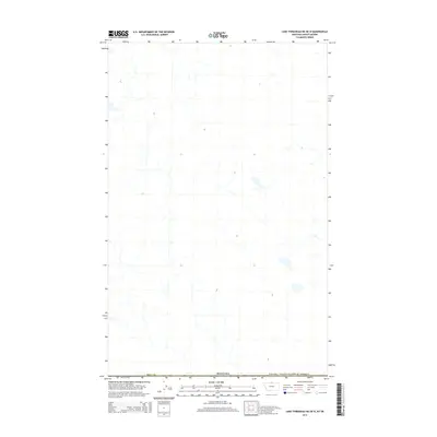 2014 Map of Lake Thibadeau NE OE N, 2014 Print
