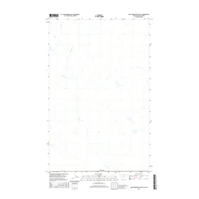 2017 Map of Lake Thibadeau NE OE N, 2017 Print
