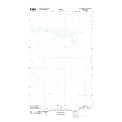 2011 Map of Lake Thibadeau SW, 2011 Print