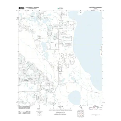 2012 Map of Lake Tohopekaliga, 2012 Print
