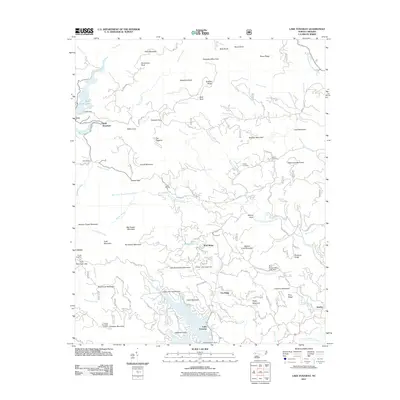 2011 Map of Lake Toxaway, 2011 Print