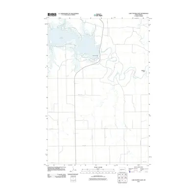 2011 Map of Lake Tschida East, 2011 Print