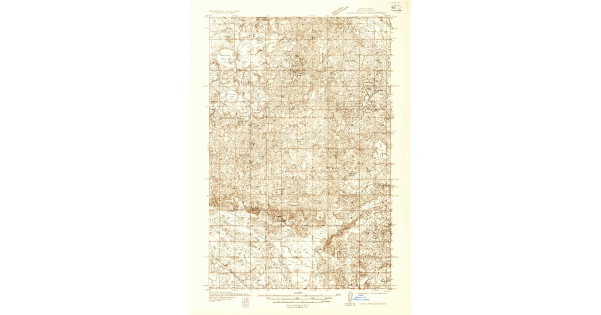 Old Maps of Shell Valley Township, ND for Metal Detecting | Pastmaps