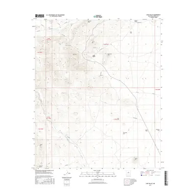 2017 Map of Lake Valley, 2017 Print