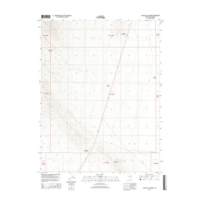 2015 Map of Lake Valley Summit, 2015 Print
