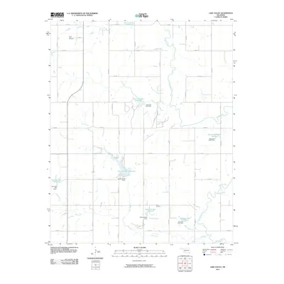 2010 Map of Lake Valley, 2010 Print