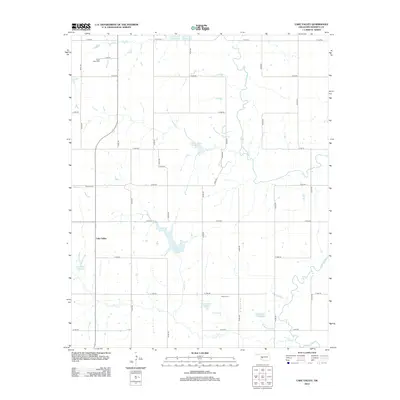 2012 Map of Lake Valley, 2012 Print