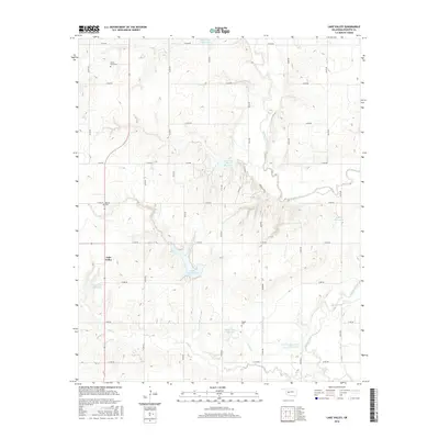 2016 Map of Lake Valley, 2016 Print