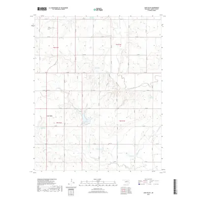 2018 Map of Lake Valley, 2018 Print