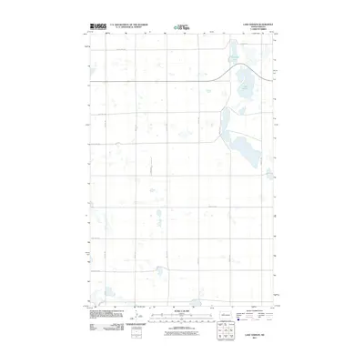 2011 Map of Lake Vernon, 2011 Print