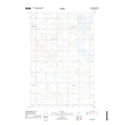 2017 Map of Lake Vernon, 2017 Print