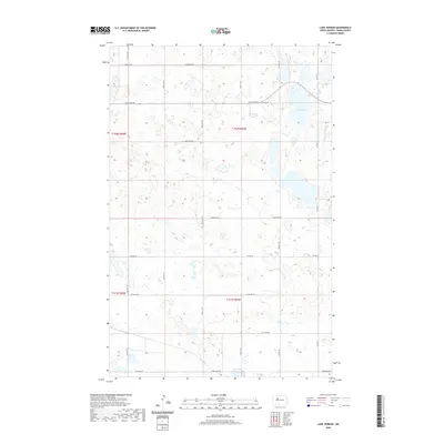2020 Map of Lake Vernon, 2020 Print