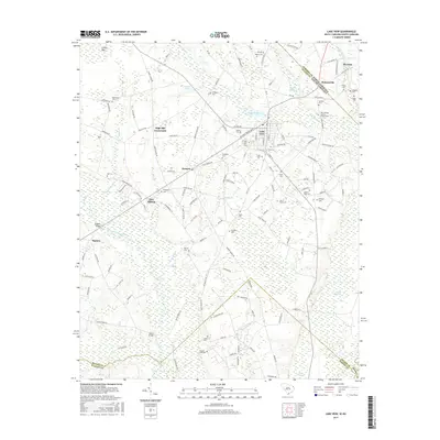 2017 Map of Lake View, 2017 Print