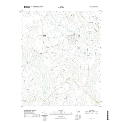 2020 Map of Lake View, 2020 Print