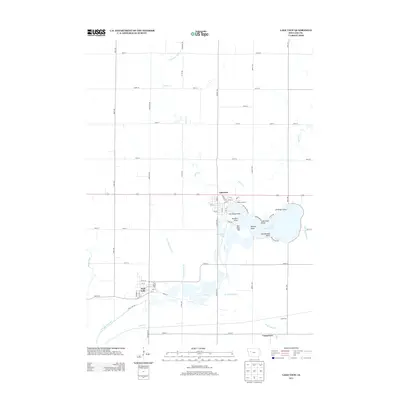 2013 Map of Lake View, 2013 Print