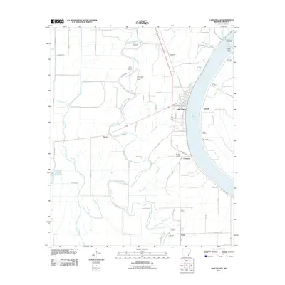 2011 Map of Lake Village, 2011 Print