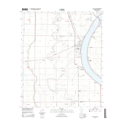 2014 Map of Lake Village, 2014 Print