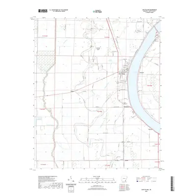 2020 Map of Lake Village, 2020 Print