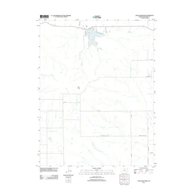 2012 Map of Lake Wabaunsee, 2012 Print