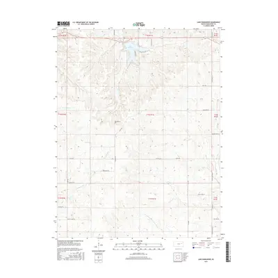 2015 Map of Lake Wabaunsee, 2015 Print