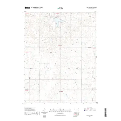 2018 Map of Lake Wabaunsee, 2018 Print
