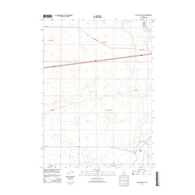 2013 Map of Lake Walcott SE, 2013 Print