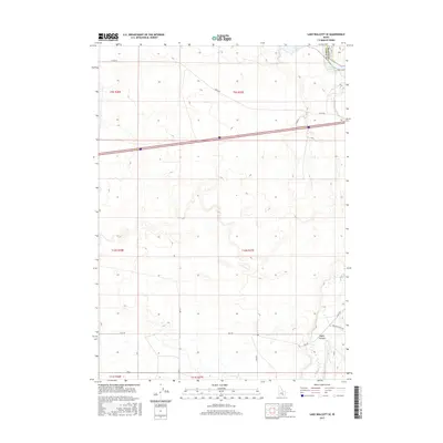 2017 Map of Lake Walcott SE, 2017 Print