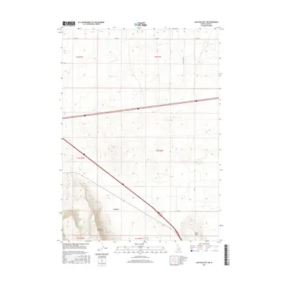 2017 Map of Lake Walcott SW, 2017 Print