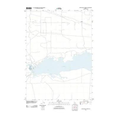2010 Map of Lake Walcott West, 2010 Print