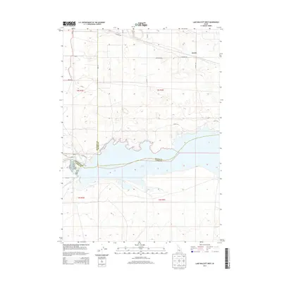 2013 Map of Lake Walcott West, 2013 Print