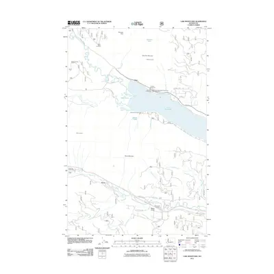 2011 Map of Lake Wenatchee, 2011 Print