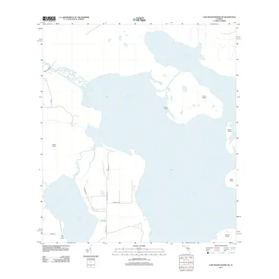 2012 Map of Lake Weohyakapka NE, 2012 Print