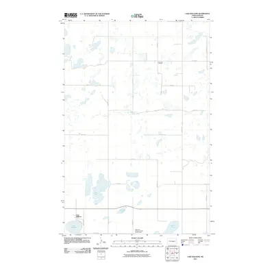2011 Map of Lake Williams, 2011 Print