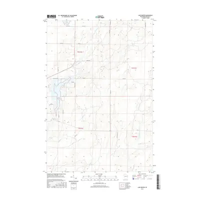 2015 Map of Lake Winter, 2015 Print