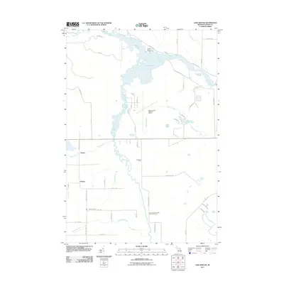 2011 Map of Lake Winyah, 2011 Print