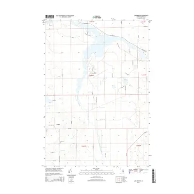 2014 Map of Lake Winyah, 2014 Print