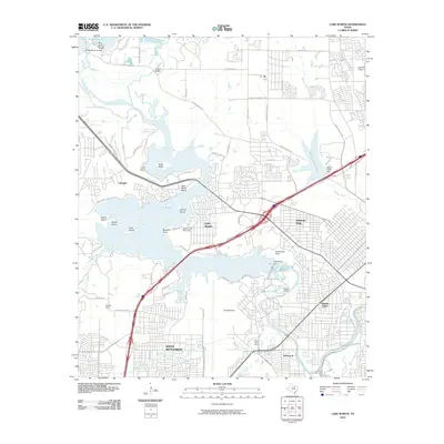 2010 Map of Lake Worth, 2010 Print