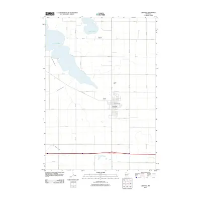 2010 Map of Lakefield, 2010 Print
