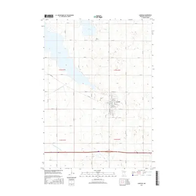 2016 Map of Lakefield, 2016 Print