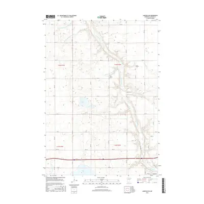 2016 Map of Lakefield NE, 2016 Print