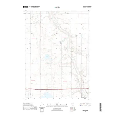 2019 Map of Lakefield NE, 2019 Print