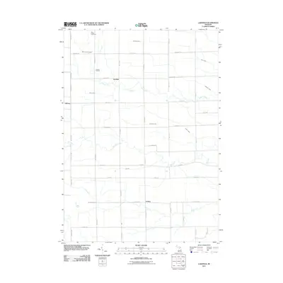 2011 Map of Lakefield, 2011 Print
