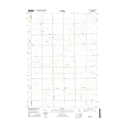 2014 Map of Lakefield, 2014 Print