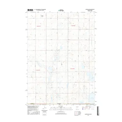 2016 Map of Lakefield SW, 2016 Print