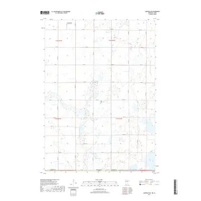 2019 Map of Lakefield SW, 2019 Print