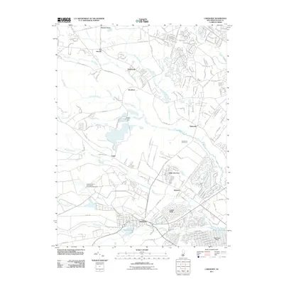 2011 Map of Lakehurst, 2011 Print