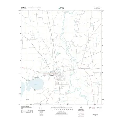 2011 Map of Lakeland, 2011 Print