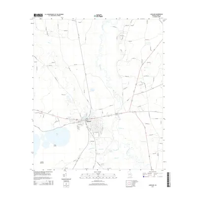 2014 Map of Lakeland, 2014 Print