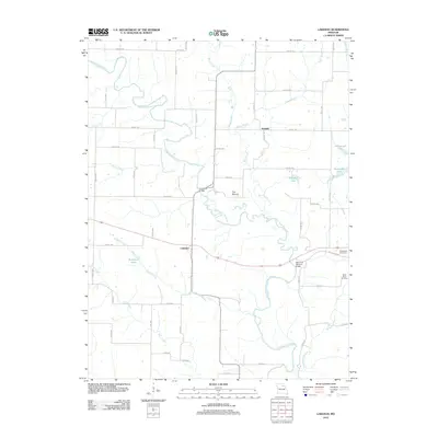 2012 Map of Lakenan, 2012 Print